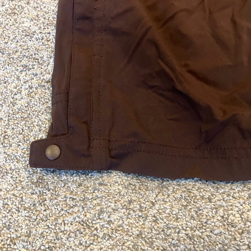 REI Co-op Sahara Convertible Cargo Hiking Pants Mens 36x32 Brown Relaxed Fit
